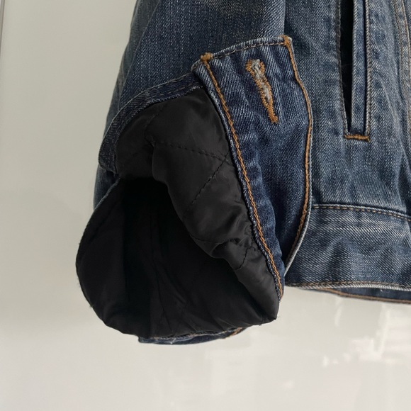 Loved, Levi’s Vintage Classic Men’s Jean Jacket with Sherpa Lining size Small S - Picture 7 of 16